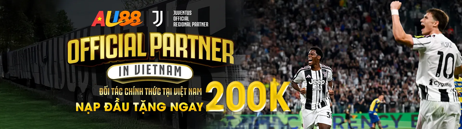 Banner Au88 - Juventus